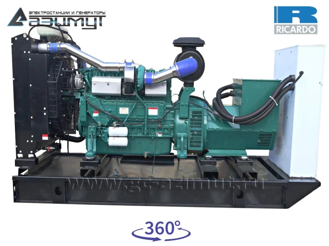 Дизельный генератор АД-160С-Т400 Ricardo 6D10D200A