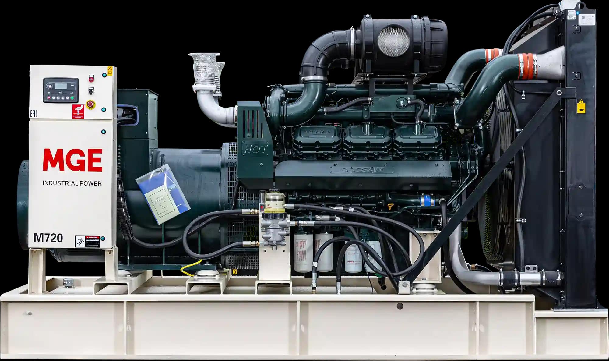 Дизельный генератор DN600 Doosan DP222LC