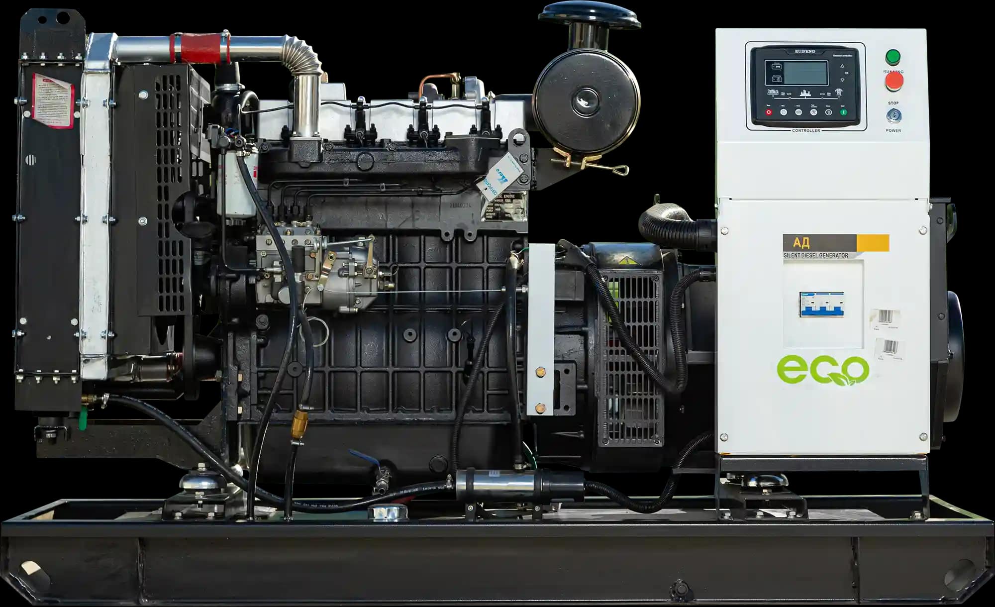 Дизельный генератор EcoPower АД40-T400eco Ricardo K4102ZD