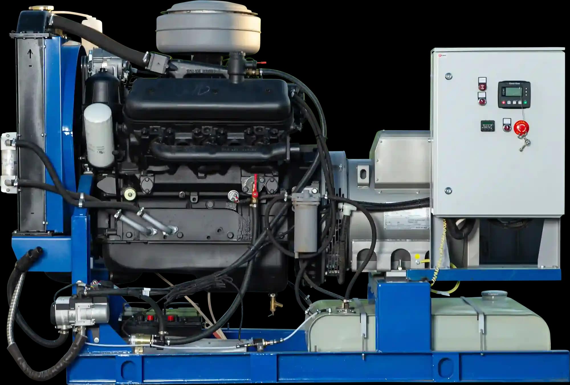 Дизельный генератор YZ75 ЯМЗ 236M2-1000290-48