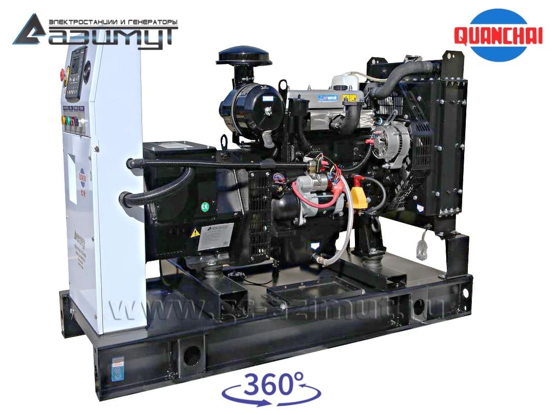 Дизельный генератор АД-10С-230, двигатель Quanchai QC480D