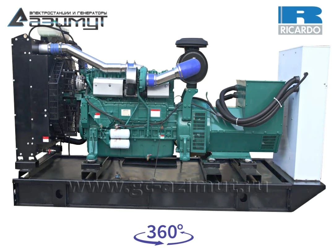 Дизельный генератор АД-160С-Т400, двигатель Ricardo 6D10D200A