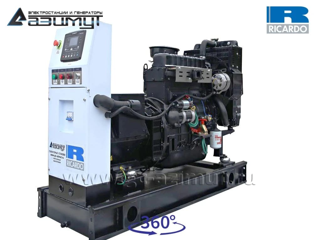 Дизельный генератор АД-20С-Т400, двигатель Ricardo K4100D