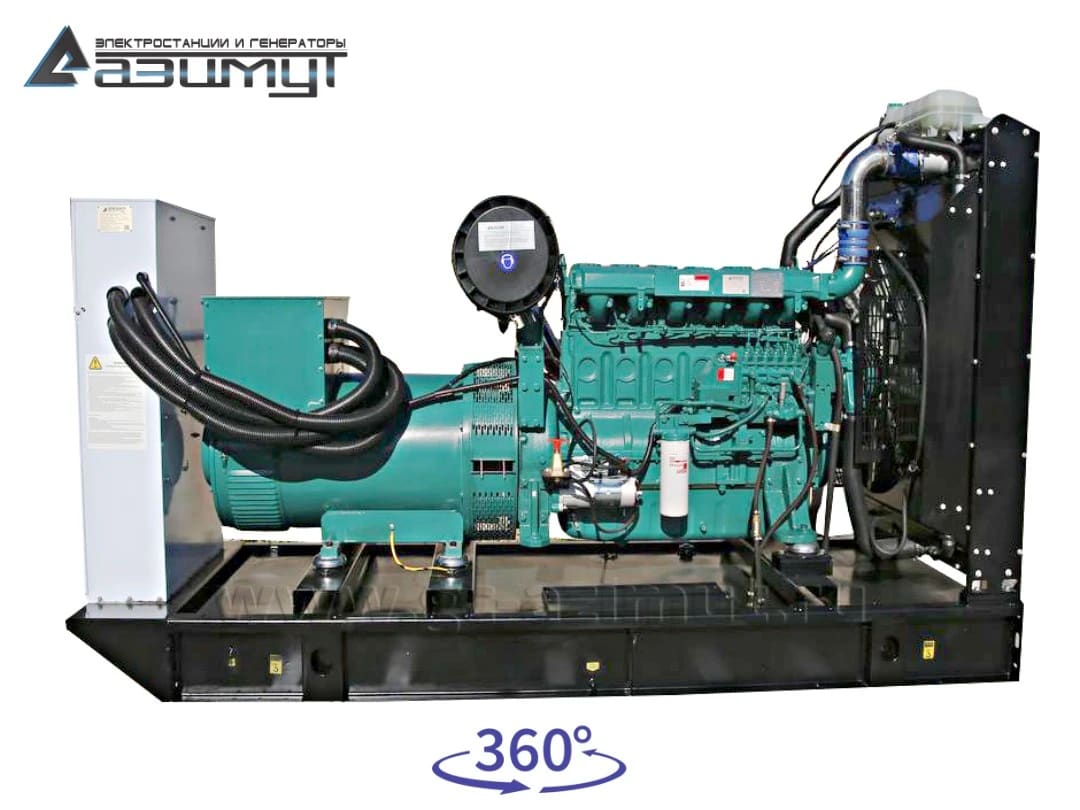 Дизельный генератор АД-300С-Т400, двигатель Azimut Pro 6D12D355A