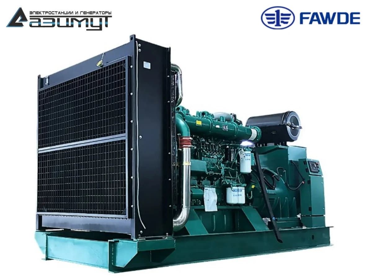 Дизельный генератор АД-320С-Т400, двигатель FAWDE CA6DM3R-48D
