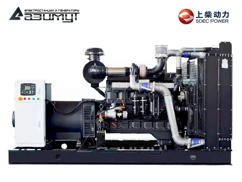 Дизельный генератор АД-320С-Т400, двигатель SDEC 6ETAA12.8-G32