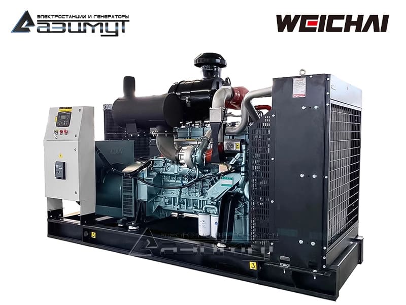 Дизельный генератор АД-320С-Т400, двигатель Weichai WP13D405E200