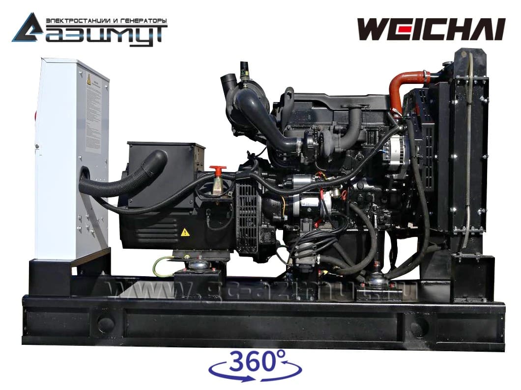 Дизельный генератор АД-32С-Т400, двигатель Weichai WP2.3D40E200