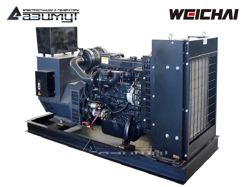 Дизельный генератор АД-80С-Т400, двигатель Weichai WP4.1D100E200