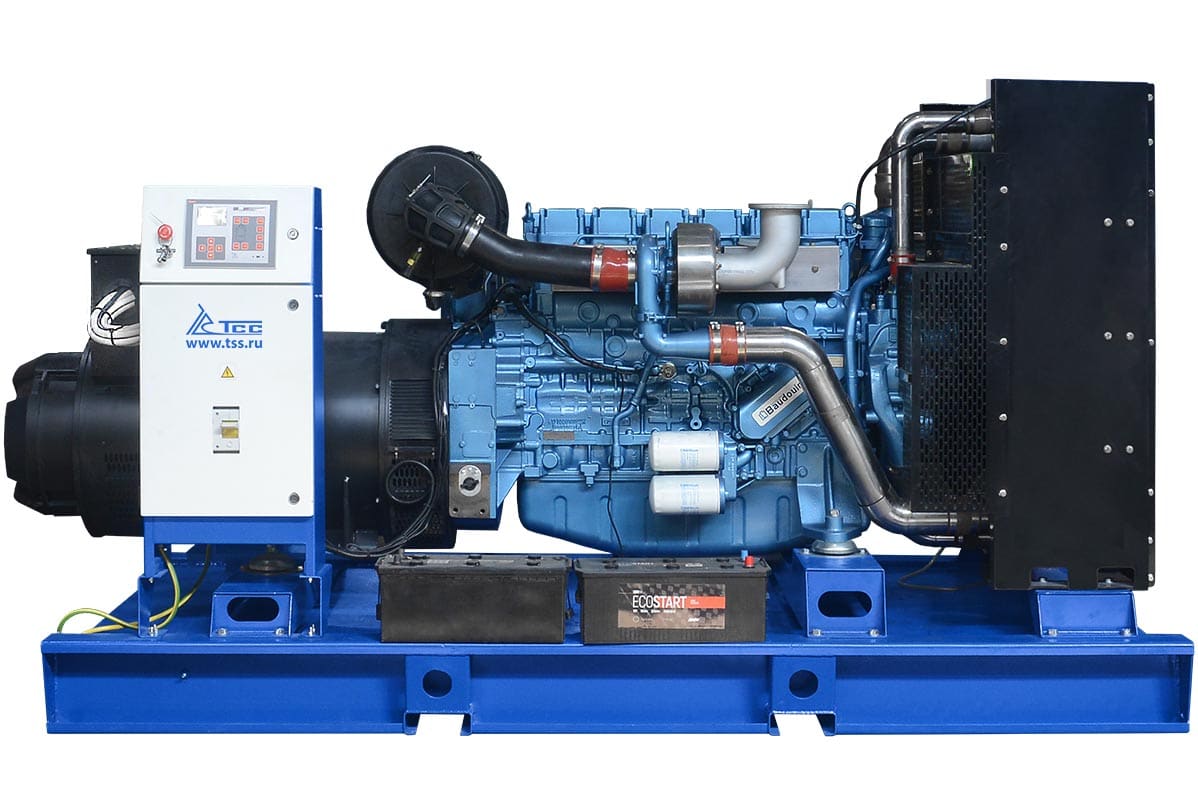 Дизельный генератор TBd 500TS, двигатель Baudouin 6M21G500/5