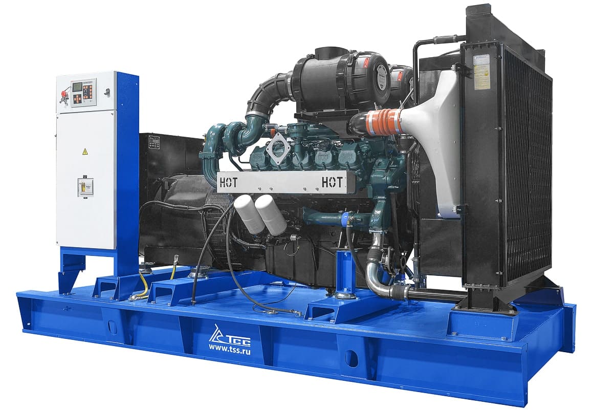 Дизельный генератор Дизель генератор Doosan 500 кВт TDo 690TS, двигатель Hyundai Doosan DP180LB