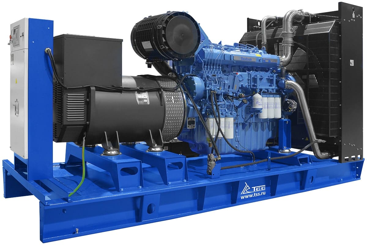Дизельный генератор TBd 690 MC, двигатель Baudouin /Industrial Engines 6M33G715/5