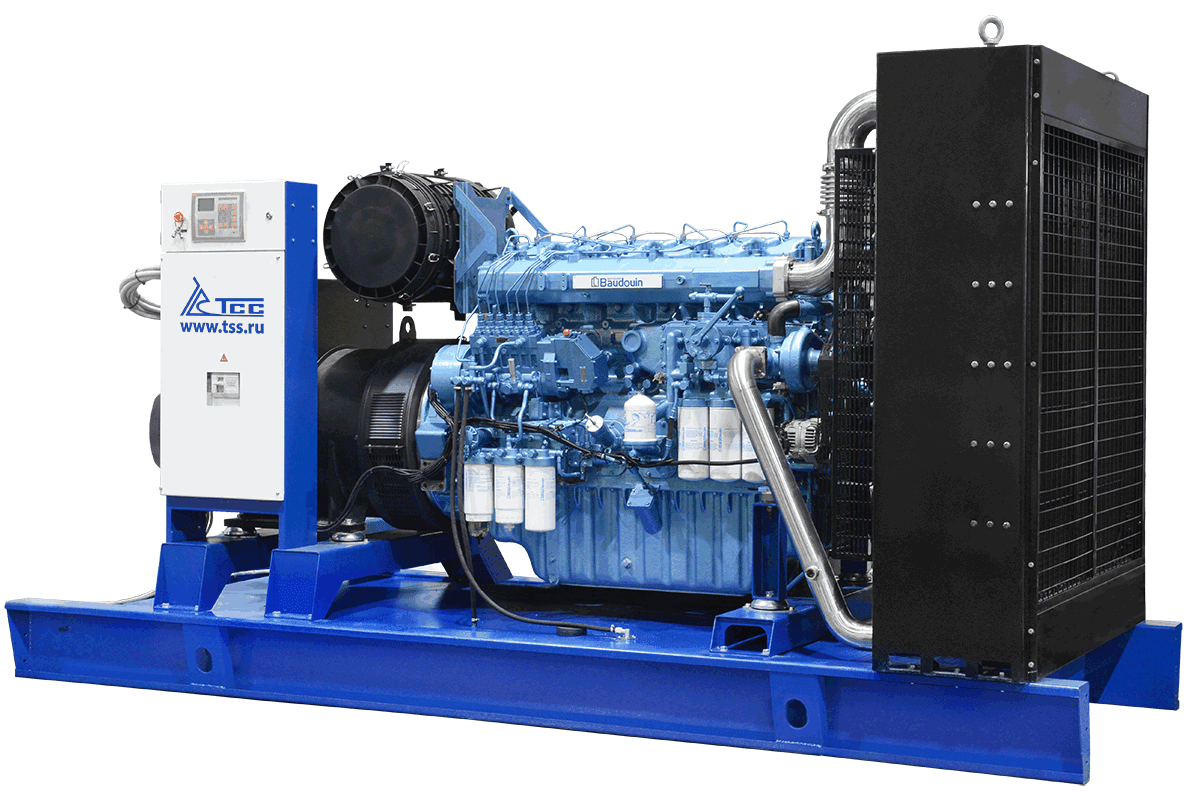 Дизельный генератор TBd 720 TS, двигатель Baudouin /Industrial Engines 6M33G715/5