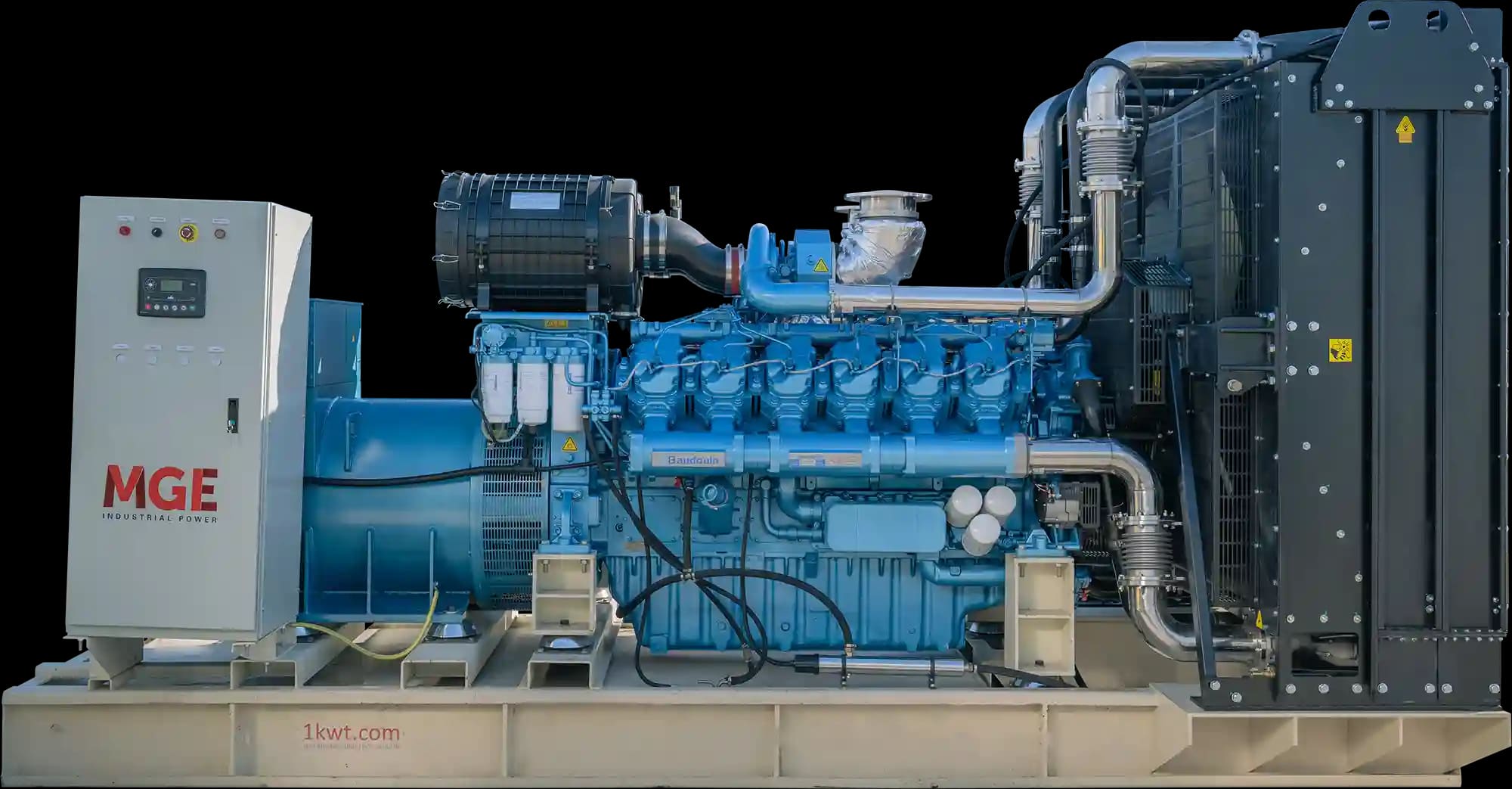 Дизельный генератор MGEp1000BN, двигатель Baudouin 12M33G1400/5
