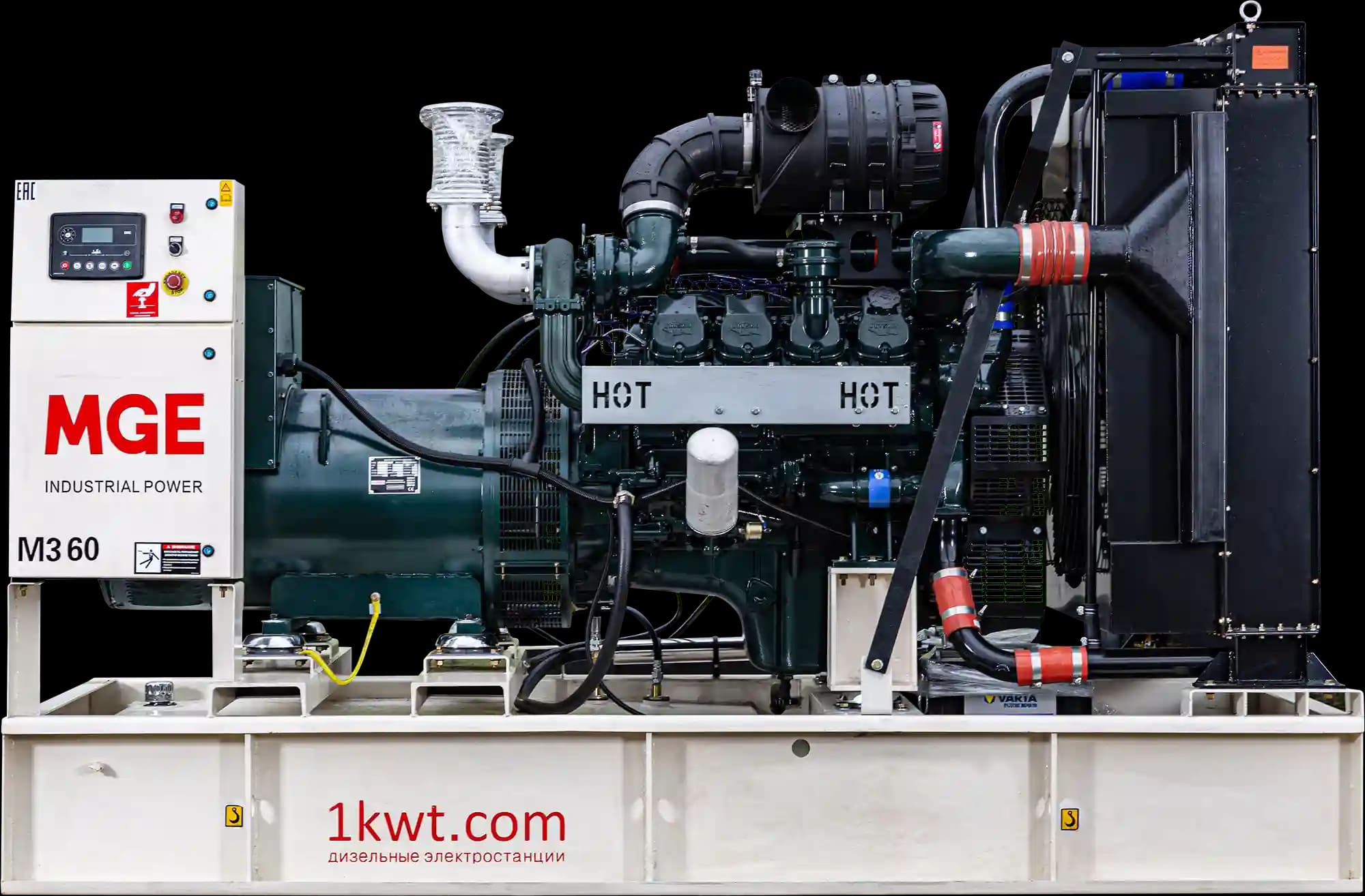 Дизельный генератор MGEp360DN, двигатель Doosan DP158LC