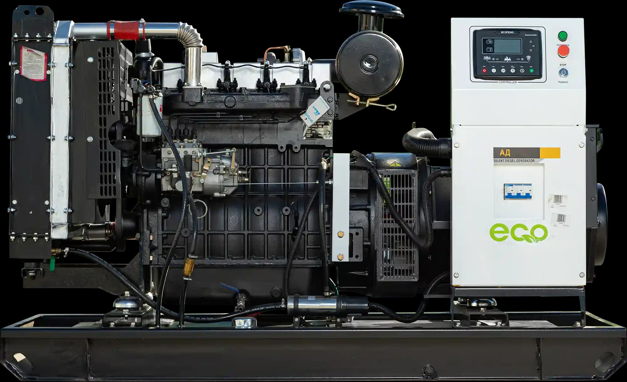 Дизельный генератор ECO80, двигатель Ecopower 4RT55-88D