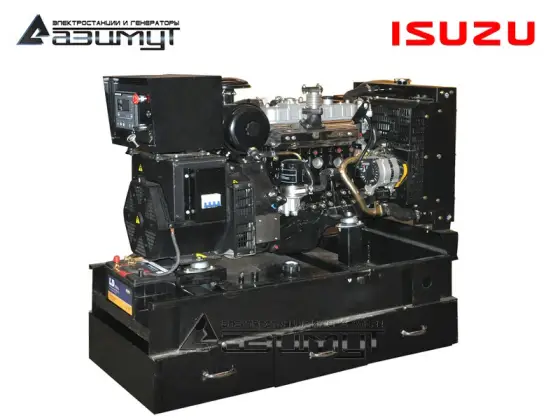 Дизельный генератор АД-24С-Т400 Isuzu JE493ZDBE-04