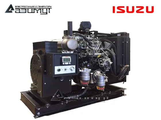 Дизельный генератор АД-32С-Т400 Isuzu JE493ZLDBE-02