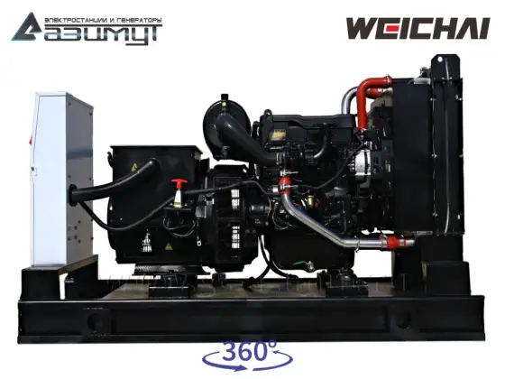 Дизельный генератор АД-64С-Т400 Weichai WP4.1D80E200