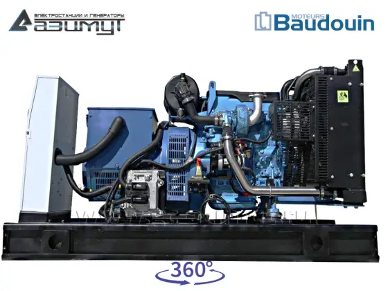 Дизельный генератор АД-64С-Т400 Baudouin 4M11G90/5