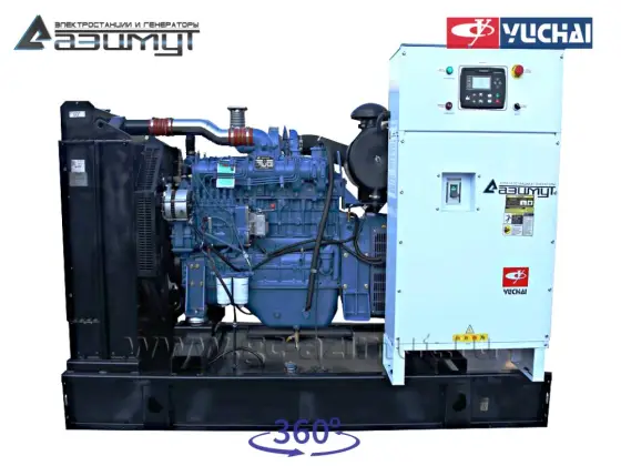 Дизельный генератор АД-150С-Т400 Yuchai YC6A245L-D21