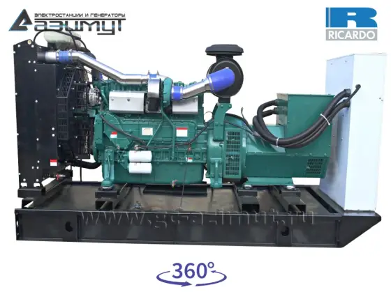 Дизельный генератор АД-160С-Т400 Ricardo 6D10D200A