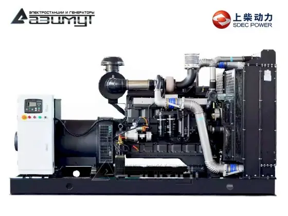 Дизельный генератор АД-320С-Т400 SDEC 6ETAA12.8-G32