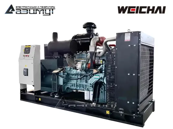 Дизельный генератор АД-320С-Т400 Weichai WP13D405E200