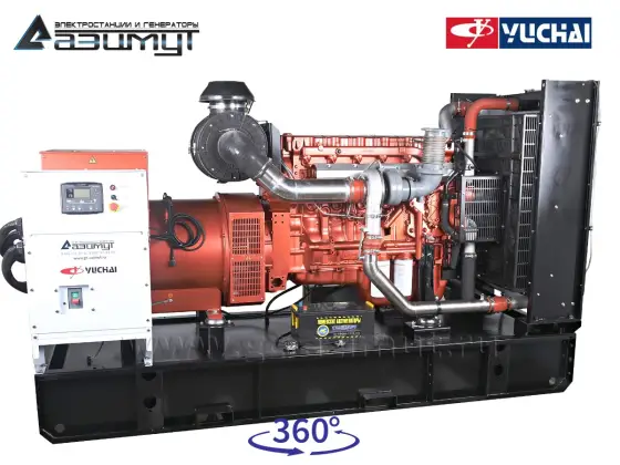 Дизельный генератор АД-400С-Т400 Yuchai YC6K660-D30
