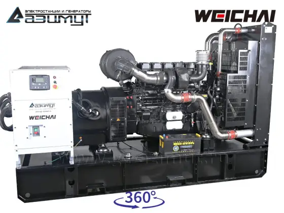 Дизельный генератор АД-400С-Т400 Weichai WP13D490E310