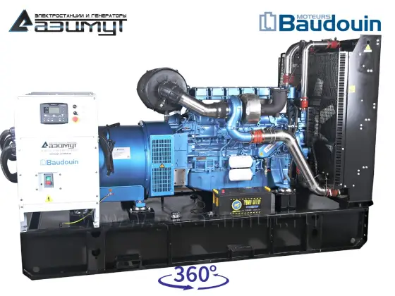 Дизельный генератор АД-400С-Т400 Baudouin 6M21G550/5