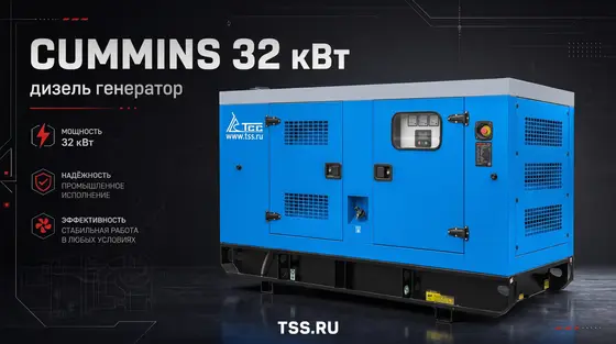 Дизельный генератор TCu 22TS Cummins 4B3.9-G11
