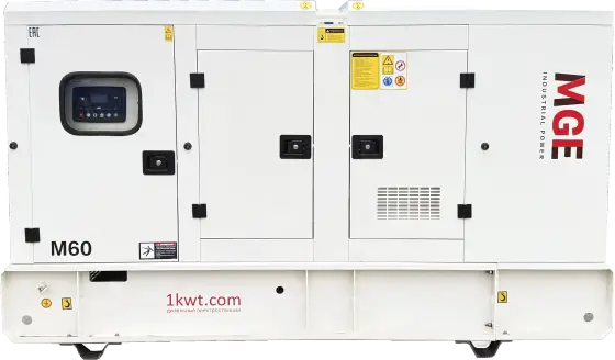 Дизельный генератор MGEp60YI Yuchai YCA4.8T100-G20