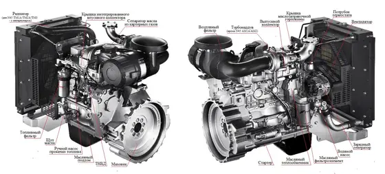 Дизельный генератор TFi 140TS FPT (Iveco) NEF45TM3.S500